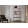 Gallery Direct Hatfield Natural Oak Tall Open Display Unit