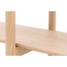 Gallery Direct Hatfield Natural Oak Wide Open Display Unit Gallery Direct Hatfield Natural Oak Wide Open Display Unit