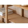 Gallery Direct Hatfield Natural Oak Wide Open Display Unit Gallery Direct Hatfield Natural Oak Wide Open Display Unit