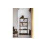 Gallery Direct Hatfield Smoked Oak Tall Open Display Unit