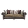 Atlantis Fabric & Leather Mix Pillow Back 3 Seater Sofa Atlantis Fabric & Leather Mix Pillow Back 3 Seater Sofa