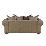Atlantis Fabric & Leather Mix Pillow Back 2 Seater Sofa Atlantis Fabric & Leather Mix Pillow Back 2 Seater Sofa