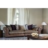 Atlantis Fabric & Leather Mix Pillow Back 2 Seater Sofa Atlantis Fabric & Leather Mix Pillow Back 2 Seater Sofa