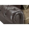 Atlantis Fabric & Leather Mix Pillow Back 1.5 Seater Sofa Atlantis Fabric & Leather Mix Pillow Back 1.5 Seater Sofa