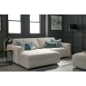 Opulent Fabric Modular Sofa with Chaise End Opulent Fabric Modular Sofa with Chaise End