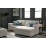 Opulent Fabric Modular Sofa with Chaise End