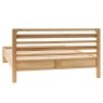 Gallery Direct Craft Natural Oak Bed Frame Gallery Direct Craft Natural Oak Bed Frame
