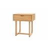 Gallery Direct Craft Natural Oak 1 Drawer Bedside Table Gallery Direct Craft Natural Oak 1 Drawer Bedside Table