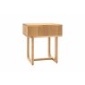 Gallery Direct Craft Natural Oak 1 Drawer Bedside Table Gallery Direct Craft Natural Oak 1 Drawer Bedside Table