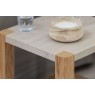 Arlo Natural Oak 190cm Dining Table with Travertine Ceramic Top Arlo Natural Oak 190cm Dining Table with Travertine Ceramic Top
