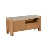 Arlo Natural Oak TV Unit with Travertine Ceramic Top Arlo Natural Oak TV Unit with Travertine Ceramic Top