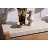 Arlo Natural Oak TV Unit with Travertine Ceramic Top Arlo Natural Oak TV Unit with Travertine Ceramic Top