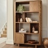 Austin Warm Oak Open Display Bookcase Austin Warm Oak Open Display Bookcase