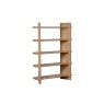 Flynn Natural Oak Open Display Bookcase Flynn Natural Oak Open Display Bookcase