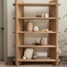 Flynn Natural Oak Open Display Bookcase Flynn Natural Oak Open Display Bookcase