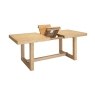 Oakley Reclaimed Wood 160-200cm Extending Dining Table in Rustic Buff Finish Oakley Reclaimed Wood 160-200cm Extending Dining Table in Rustic Buff Finish