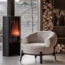 Gallery Direct Ardo Armchair in Cream Gallery Direct Ardo Armchair in Cream