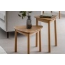 Gallery Direct Wycombe Oak Nest of Tables Gallery Direct Wycombe Oak Nest of Tables