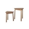 Gallery Direct Wycombe Oak Nest of Tables Gallery Direct Wycombe Oak Nest of Tables