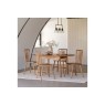 Gallery Direct Wycombe Oak Round Extending Dining Table Gallery Direct Wycombe Oak Round Extending Dining Table