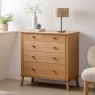 Gallery Direct Wycombe Oak 5 Drawer Chest of Drawers Gallery Direct Wycombe Oak 5 Drawer Chest of Drawers