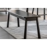 Gallery Direct Wycombe Black Oak Dining Bench