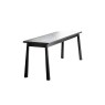 Gallery Direct Wycombe Black Oak Dining Bench Gallery Direct Wycombe Black Oak Dining Bench