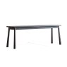 Gallery Direct Wycombe Black Oak Dining Bench Gallery Direct Wycombe Black Oak Dining Bench