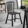 Gallery Direct Wycombe Black Oak Dining Chairs (Pair) Gallery Direct Wycombe Black Oak Dining Chairs (Pair)