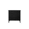 Gallery Direct Wycombe Black Oak 5 Drawer Chest of Drawers Gallery Direct Wycombe Black Oak 5 Drawer Chest of Drawers