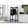 Gallery Direct Wycombe Black Oak Open Wardrobe Gallery Direct Wycombe Black Oak Open Wardrobe