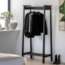Gallery Direct Wycombe Black Oak Open Wardrobe Gallery Direct Wycombe Black Oak Open Wardrobe
