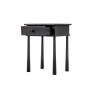 Gallery Direct Wycombe Black Oak 1 Drawer Bedside Table Gallery Direct Wycombe Black Oak 1 Drawer Bedside Table