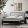 Gallery Direct Wycombe Black Oak Spindle Bed Frame Gallery Direct Wycombe Black Oak Spindle Bed Frame
