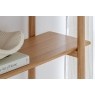 Gallery Direct Wycombe Oak Open Display Bookcase