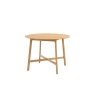 Gallery Direct Madrid Round Dining Table in Oak