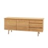 Gallery Direct Madrid Large Sideboard in Oak Gallery Direct Madrid Large Sideboard in Oak