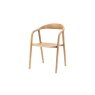 Gallery Direct Madrid Wooden Dining Chair in Oak (Pair)