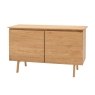 Gallery Direct Madrid Sideboard in Oak Gallery Direct Madrid Sideboard in Oak
