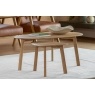 Gallery Direct Madrid Coffee Table Nest in Oak