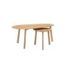 Gallery Direct Madrid Coffee Table Nest in Oak Gallery Direct Madrid Coffee Table Nest in Oak