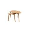 Gallery Direct Madrid Coffee Table Nest in Oak Gallery Direct Madrid Coffee Table Nest in Oak