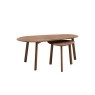 Gallery Direct Madrid Coffee Table Nest in Walnut Gallery Direct Madrid Coffee Table Nest in Walnut