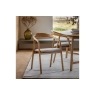 Gallery Direct Madrid Upholstered Dining Chair in Oak (Pair) Gallery Direct Madrid Upholstered Dining Chair in Oak (Pair)