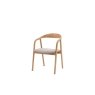 Gallery Direct Madrid Upholstered Dining Chair in Oak (Pair) Gallery Direct Madrid Upholstered Dining Chair in Oak (Pair)