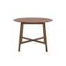 Gallery Direct Madrid Round Dining Table in Walnut Gallery Direct Madrid Round Dining Table in Walnut