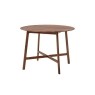 Gallery Direct Madrid Round Dining Table in Walnut Gallery Direct Madrid Round Dining Table in Walnut
