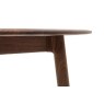 Gallery Direct Madrid Round Dining Table in Walnut Gallery Direct Madrid Round Dining Table in Walnut