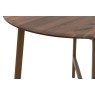 Gallery Direct Madrid Round Dining Table in Walnut Gallery Direct Madrid Round Dining Table in Walnut