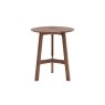 Gallery Direct Madrid Side Table in Walnut Gallery Direct Madrid Side Table in Walnut